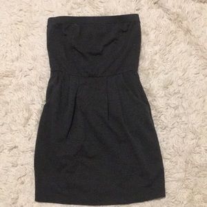 Tube Mini Dress w/pockets